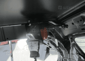 PAS TYLNY BŁOTNIK PRAWY LEWY BELKA HONDA JAZZ III 4