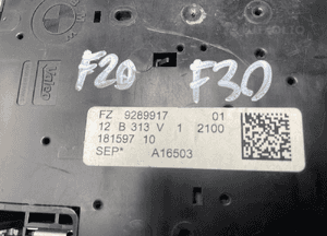 Bmw F20 F30 lampka podsufitki panel sterowania dachem 9289917 5