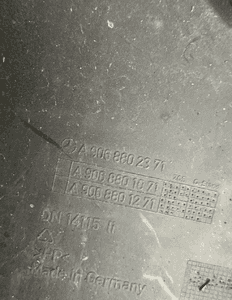 ZDERZAK TYLNY NAROZNIK LEWY MERCEDES SPRINTER W906 4