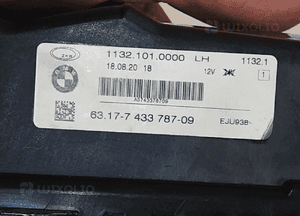 Bmw F45 F46 lift F40 G20 G21 X6 G06 halogen halogeny lampa lampy przeciwmgielna led drl lewa prawa komplet nowy oryginał 20