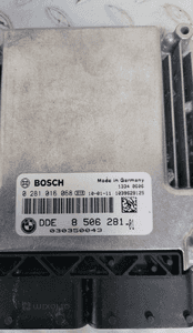 BMW E81 E87 KOMPUTER STEROWNIK ECU DDE8506281 2