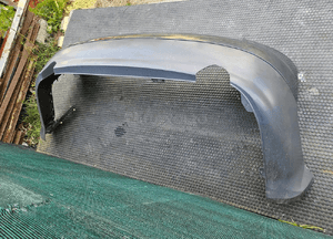 Zderzak Tyl Tylny Szary LX7Z 8E5807521 Listwa Chrom Dokladka Audi A4 B6 Sedan 20