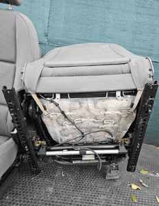 Fotele Fotel Kanapa Skladana Welur Szare Swing Podlokietnik Audi A4 B6 Sedan Kombi Komplet 13