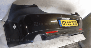 $ ZDERZAK TYŁ TYLNY MAZDA 6 GH PDC CZUJNIKI 16W CZARNY HB 5