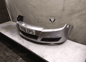 Zderzak przód przedni do opel astra h 3 iii kod koloru Z163 2