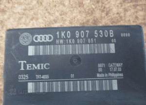 MODUŁ KOMFORTU GATEWAY VW SEAT AUDI 1K0907530B 2