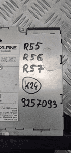Mini R55 R56 R57 radio nawigacji 9257093 13