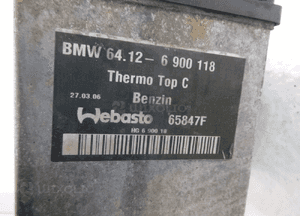 RANGE ROVER VOGUE L322 3.6 D WEBASTO PODGRZEWACZ DOGRZEWACZ 9