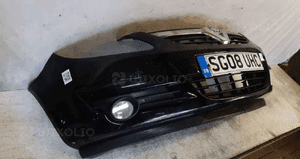 Zderzak przód przedni do opel corsa d halogeny Z20R czarny 4