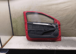 / DRZWI PRZÓD PRZEDNIE LEWE OPEL ASTRA H 3 III GTC CZERWONY Y547 3D 3 DRZWI HB 5