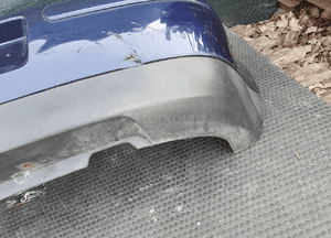 Zderzak Tył Tylny LB5N Niebieski Podswietlanie Tablicy Lampki Spojler VW Golf IV 4 15