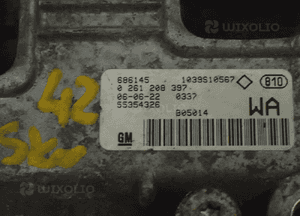 Sterownik silnika opel corsa 55354326 3