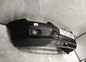 ^ ZDERZAK PRZÓD PRZEDNI FORD FOCUS MK.2 2 II F3 CZARNY HALOGENY 2
