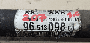 Peugeot 207 1.6 16V VTI półoś prawa lewa 9651309880 9651309980 2