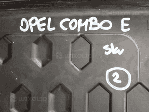 Dywaniki gumowe opel combo e przednie 5