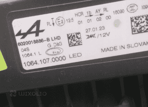 Lampa przód lewa alpine A110 full led 6020018886-B 3