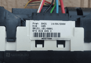 Skoda Fabia I 1 panel sterowania nawiewu 6Y0819045 C B 4