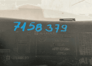 BMW E70 Kanał powietrza hamulca L 7158379 - 13758 5