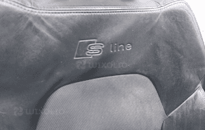 FOTELE SIEDZENIA PÓŁ SKÓRA S-LINE SKŁADANE MANUALNE AUDI A6 C6 6