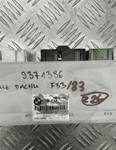 Bmw F33 F83 cabrio sterownik moduł dachu 9371386 4