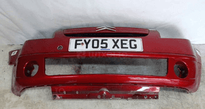 ^ ZDERZAK PRZÓD PRZEDNI DO CITROEN C2 EKQD BORDOWY 1