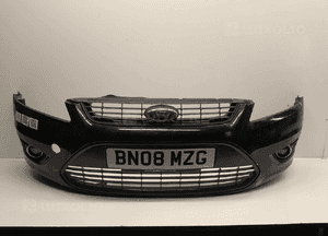 Zderzak przód przedni do ford focus MK2 ii lift fl F3 czarny halogeny 1