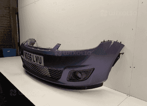 ^ ZDERZAK PRZÓD PRZEDNI FORD FIESTA MK.6 6 VI LIFT FL V5 FIOLETOWY HALOGENY 3