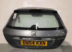 } KLAPA TYŁ TYLNA BAGAŻNIKA HONDA CIVIC VII 7 NH674P SZARA GRAFITOWA 5D 5 DRZWI HB 5