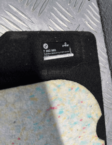 Bmw I3 wykładzina bagażnika podłoga 7362860 6
