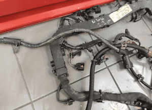MERCEDES W204 2.2CDI OM651 INSTALACJA WIĄZKA SILNIKA WTYCZKI A6510100243 3