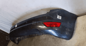 } ZDERZAK TYŁ TYLNY FORD FOCUS MK.2 2 II LIFT FL H4 SZARY GRAFITOWY PDC CZUJNIKI HB 3