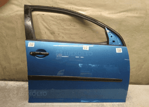 / DRZWI PRZÓD PRZEDNIE PRAWE VOLKSWAGEN GOLF 5 V HB LA5M NIEBIESKI 1