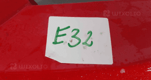 Zderzak tył tylny do opel astra h 3 iii cabrio pdc Y547 czerwony 2