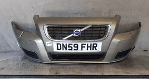 ^ ZDERZAK PRZÓD PRZEDNI VOLVO V50 xenon LIFT FL ZŁOTY ŻÓŁTY SPRYSKIWACZE LAMP XENON 1