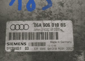 STEROWNIK SILNIKA AUDI A3 8L 1.6B 06A906019BS 2
