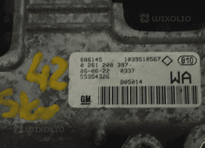 Sterownik silnika opel corsa 55354326 2