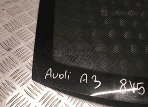 Audi A3 8V5 sedan szyba tylna tył przyciemniona 8V5845501F 6