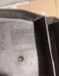WZMOCNIENIE ZDERZAKA PRZÓD CITROEN C4 9646895580 5