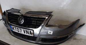* ZDERZAK PRZÓD PRZEDNI VW VOLKSWAGEN PASSAT B6 LA7T SZARY GRAFIT 3