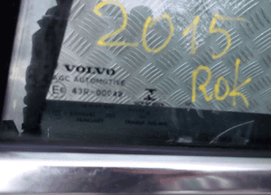 DRZWI LEWY TYŁ VOLVO V40 2015 ROK GOŁE MECHANIZM SZYBY, SZYBA, ZAMEK DO KUPIENIA OSOBNO 4