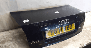 Klapa tył bagaznika sedan audi A4 B6 LZ5L ciemny granat 3