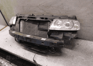 / PAS PRZEDNI VOLKSWAGEN VW SHARAN SEAT ALHAMBRA GALAXY 1.9 TDI WZMOCNIENIE CZOŁOWE CHŁODNICA WODY OBUDOWA KOMPLET 3