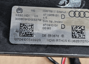 Audi A6 C6 Stacyjka kluczyk 4F0910131 D G 5