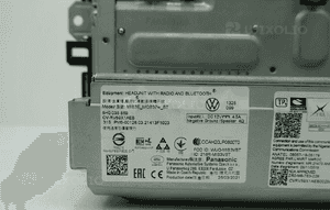EKRAN WYŚWIETLACZ RADIO BLUETOOTH VW GOLF VIII 5H0 5