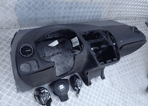 Seat altea toledo iii konsola kokpit 2x airbag org pasy radom 3