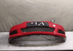 ) ZDERZAK PRZÓD PRZEDNI MAZDA 3 III BK 27A CZERWONY HB 1