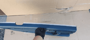 Boczek tapicerka lewy tył granatowa skóra VW Phaeton 6