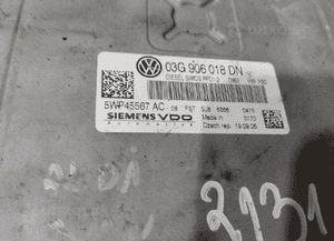 STEROWNIK SILNIKA KOMPUTER AUDI A3 8P 2.0 TDI 03G906018DN 5WP45567AC 2