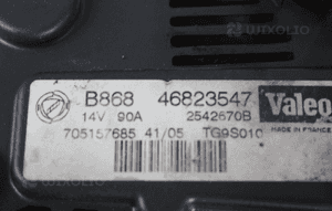 Fiat Alfa Romeo Lancia alternator 90A TG9S010 4