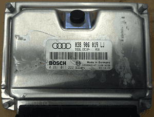 Audi A4 B6 komputer sterownik silnika 1.9 TDI 038906019JP 038906019LJ 2